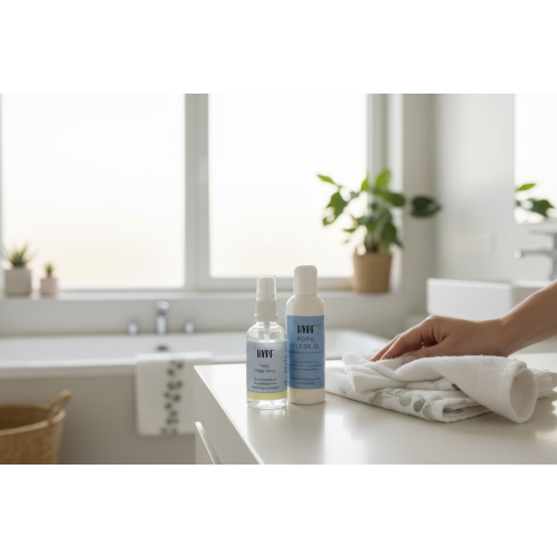 Hypf Popo Pflege Öl - Spray Set 100ml Öl + Sprayflasche