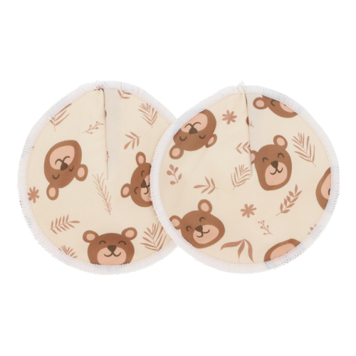 Hypf - waschbare Stilleinlagen Forest Bear 1 Paar