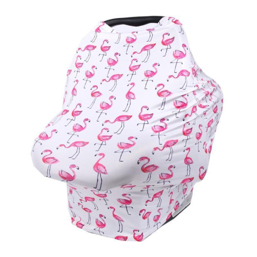 Maxi Cosi Abdeckung (Cover/Stillschal) in verschiedenen Designs Flamingo