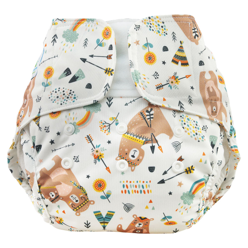 Blümchen XL Überhose (8-25kg) - mit Klettverschluss