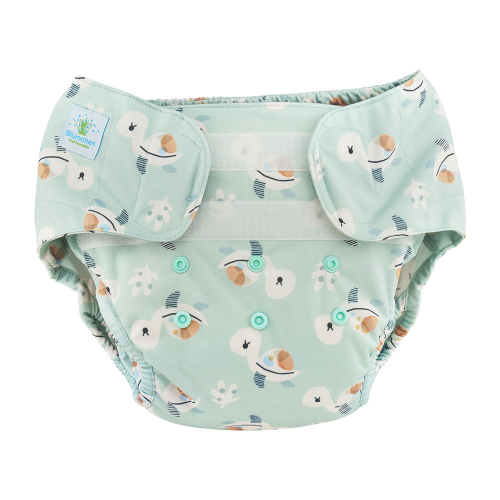 Blümchen XL Überhose (8-25kg) - mit Klettverschluss