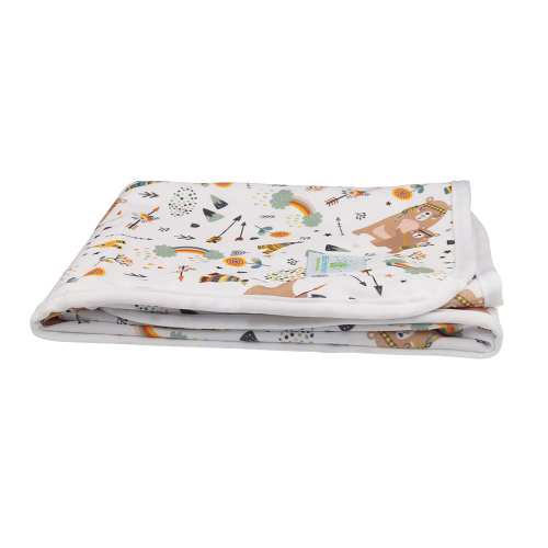 Blümchen Wickelunterlage 70x48cm