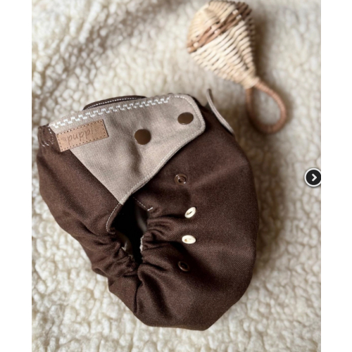 Puppi Wollüberhose V3 (Merinowolle) OneSize mit Druckknöpfen