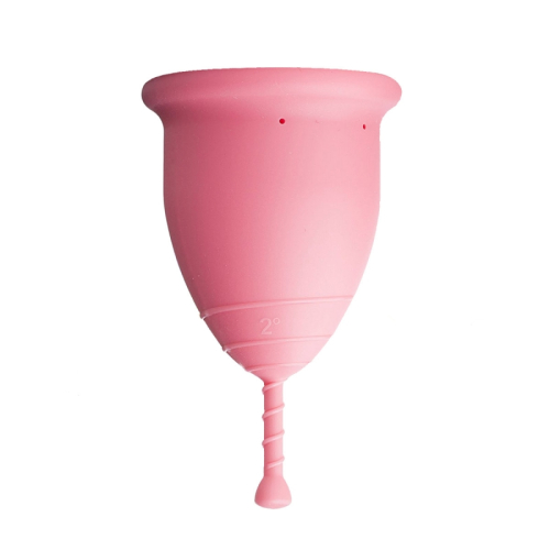 Culla di Teby Menstruationstasse Pink 1 Hart