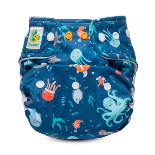 Doodush Überhose (1-fach PUL) mit Snaps XL...