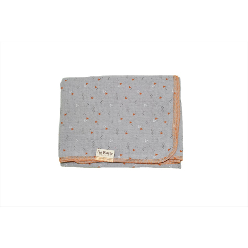 NoWaste - XXL Handmade Musselintuch 70x70 cm