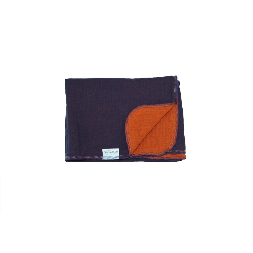 NoWaste - XXL Handmade Musselintuch 70x70 cm