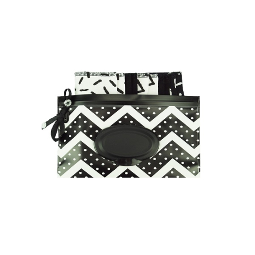 NoWaste Feuchttücher KomplettSet 10er Black & White