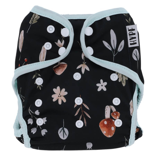 Hypf Überhose One Size Snaps Mushrooms