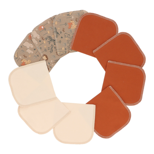 NoWaste Feuchttücher KomplettSet 10er Wild Animals - Pfeile