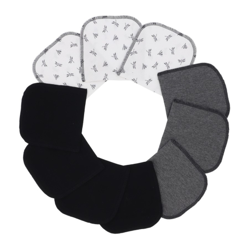 NoWaste Feuchttücher KomplettSet 10er Libelle - Black & White