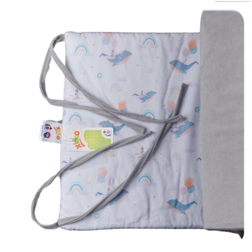 XKKO Babybett-Umrandung 180cm Sky Whale